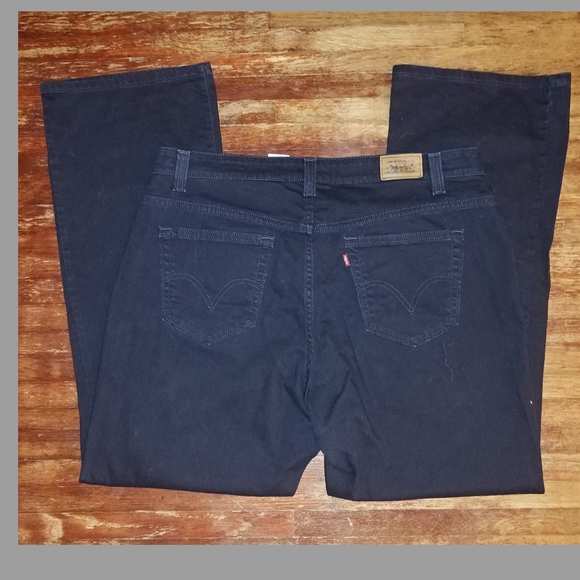 Levi's Denim - LEVI'S retro vintage black 515 denim bootcut jeans